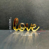 Love Acrylic Cutout - 2 pcs/pack