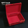 Leather Trunk Box – Red – 10*7 inch