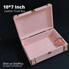 Leather Trunk Box - Baby Pink - 10*7inch