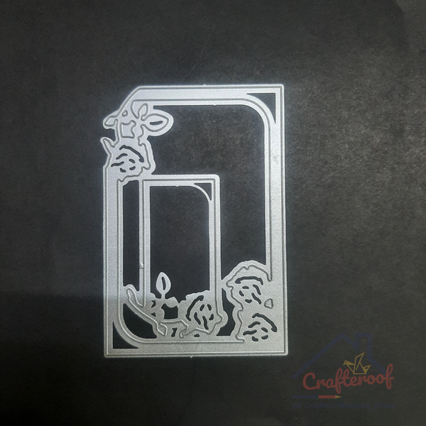 Floral Frame Die