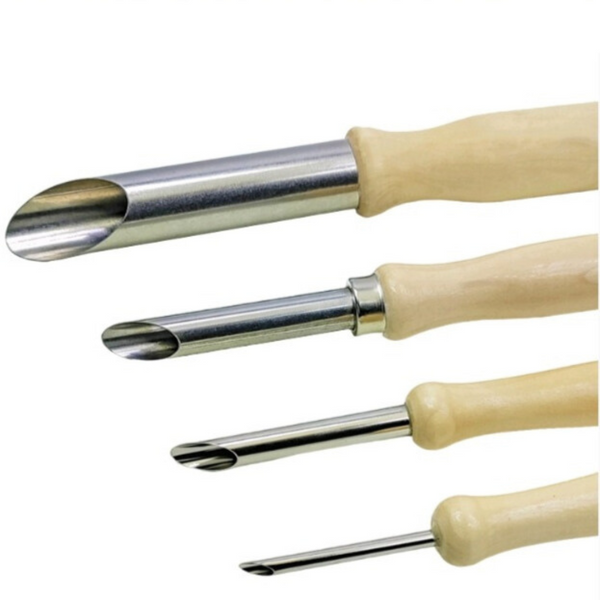 Round Shaping Pottery Tools - 4 Pcs
