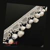 Pom Pom Frill Lace-Cream