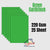 Green Cardstock 220Gsm -25 Sheets