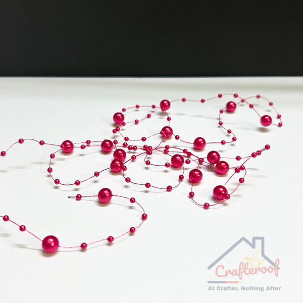 Red Pearl Ladi - 1mtr/pack