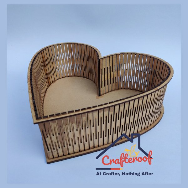 Heart Mdf Box