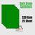 Dark Green Cardstock 220Gsm -25 sheets