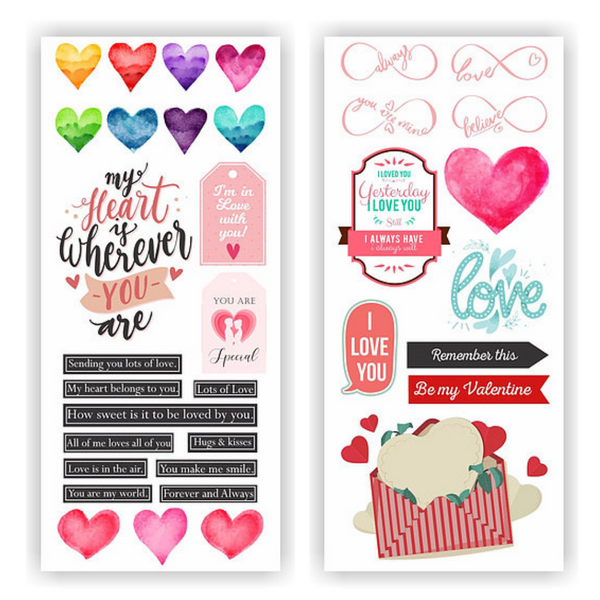 Love Elements & Tags Sheets