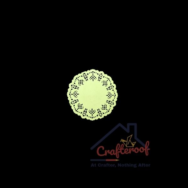 3.5 inch Doily – Green