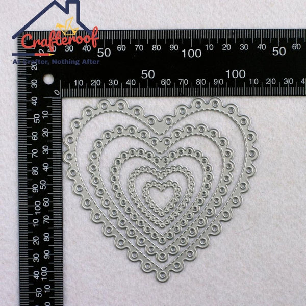 Heart Scalloped Die Set