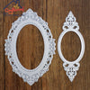 Mirror Style Oval Frame Die