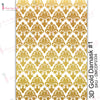3D Gold - Damask #1 - Transfer Me
