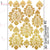 3D Gold - Damask #2 - Transfer Me