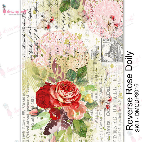 Reverse Rose Doily - Transfer Me