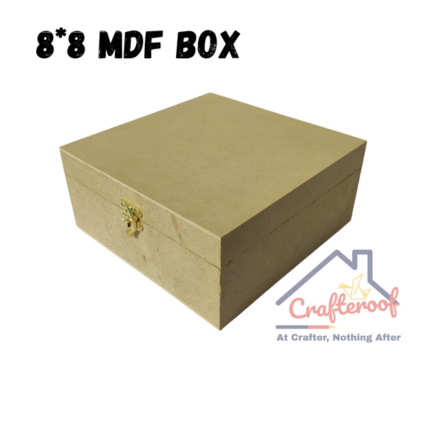 8" by 8" MDF Box