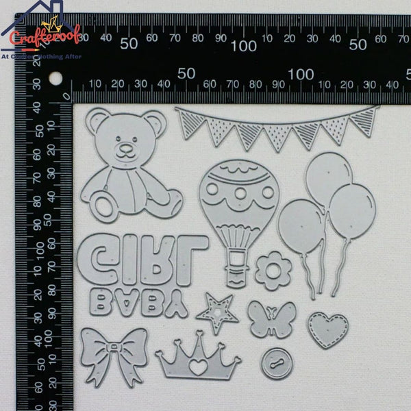 Baby Girl Die Set