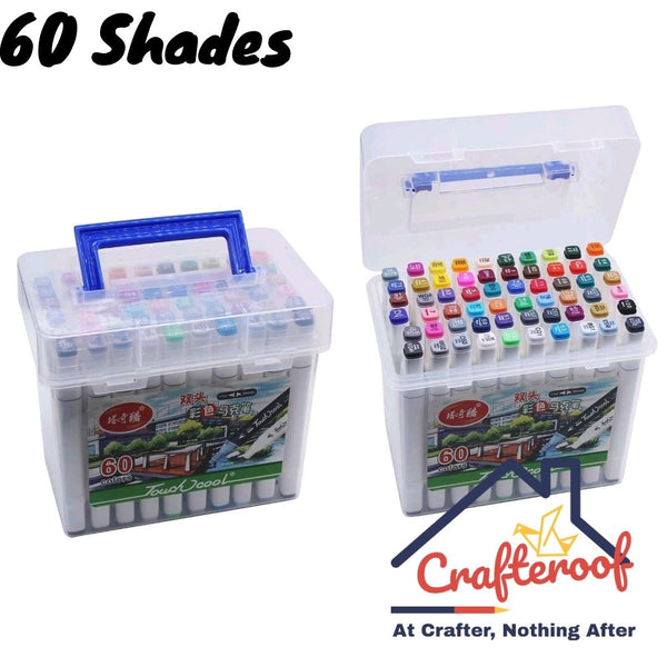 Dual Tip Markers - 60 Shades