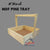 Pine Mdf Tray with handle - 10*10 inch