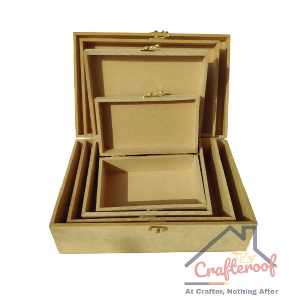 4pc Rectangle Box Set
