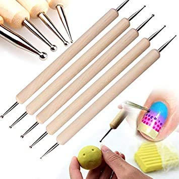 Wooden Dotting Tool Set