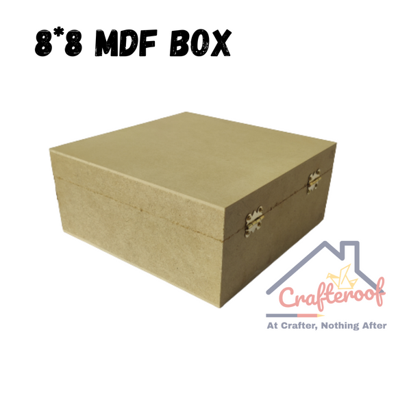 8" by 8" MDF Box