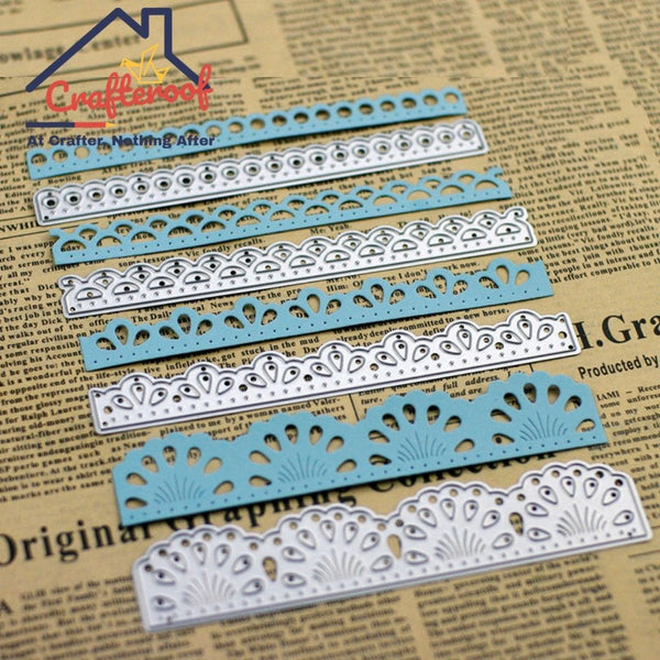 Strips lace Border Die Set