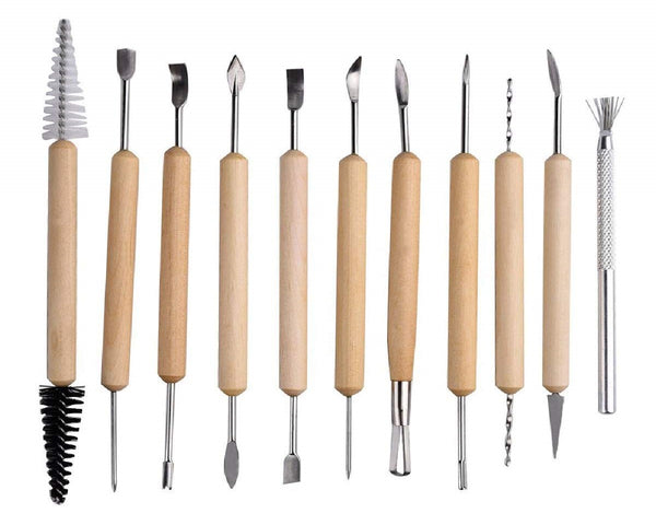 Pottery Tools 11 Pcs carving set