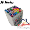 Dual Tip Marker- 36 Shades