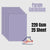Purple Cardstock 220Gsm -25sheets