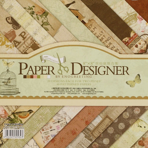Enogreeting Paper Designer #2 - 8*8 inch