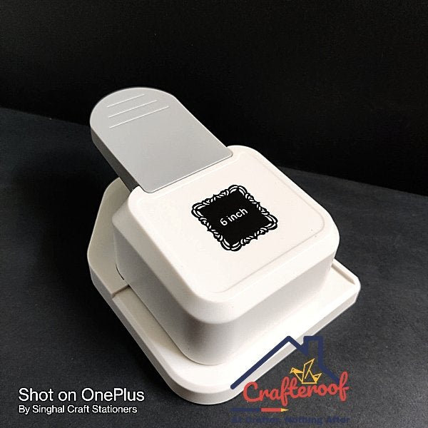 Square Border Doily Punch