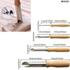 Round Shaping Pottery Tools - 4 Pcs