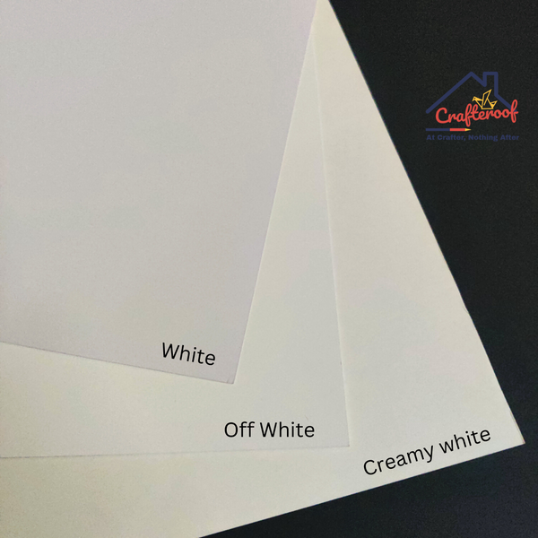 A3 Creamy White Cardstock 300 Gsm - 25sheet