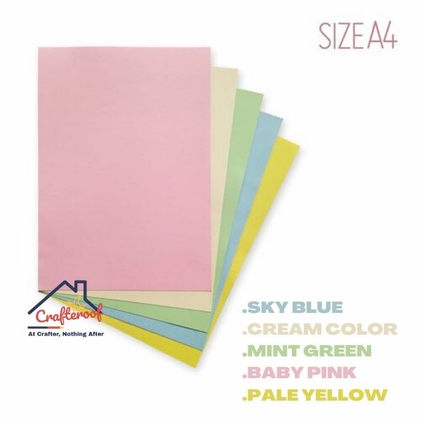 A4 Pastel Colour Paper –160GSM