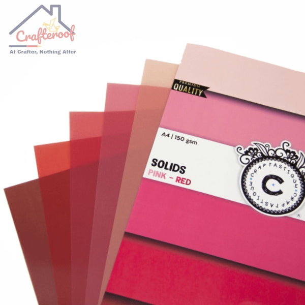 A4 Vellum | Pink - Red