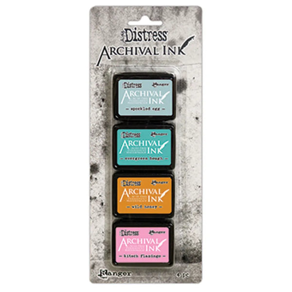 Tim Holtz Distress Archival Mini Ink Kit #4
