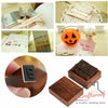 Alphabet Stamp Vintage - Uppercase