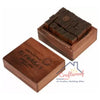 Alphabet Stamp Vintage - Uppercase