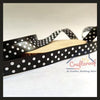 Black Polka Dot Ribbon -10Yrd/pack
