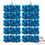 Blue Paper Flower - 144pc/pack