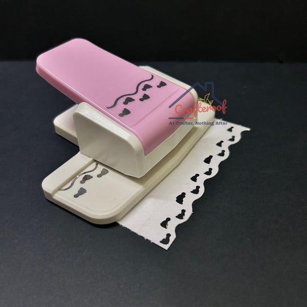 Baby Foot Print Border Punch