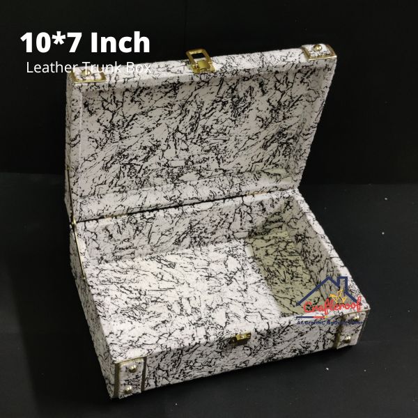 Black & White Trunk Box - 10*7 inch