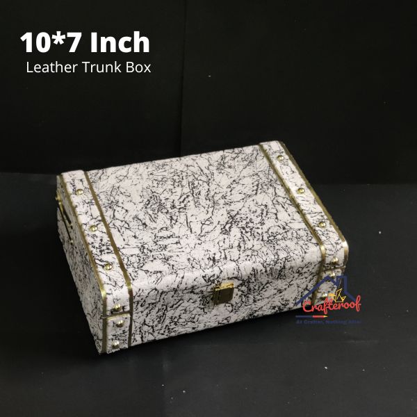 Black & White Trunk Box - 10*7 inch