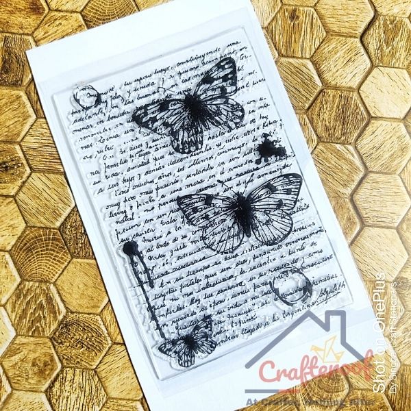 Butterfly #2- Background Making Stamp