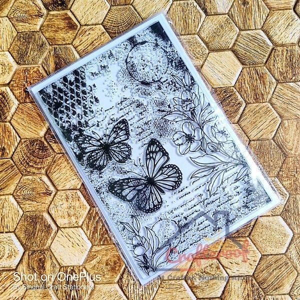 Butterfly - Background Making Stamp