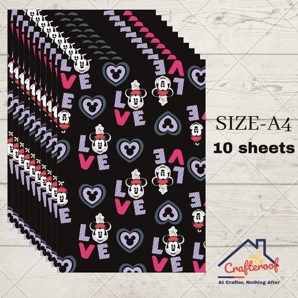 Micky Love - A4 Designer Sheet