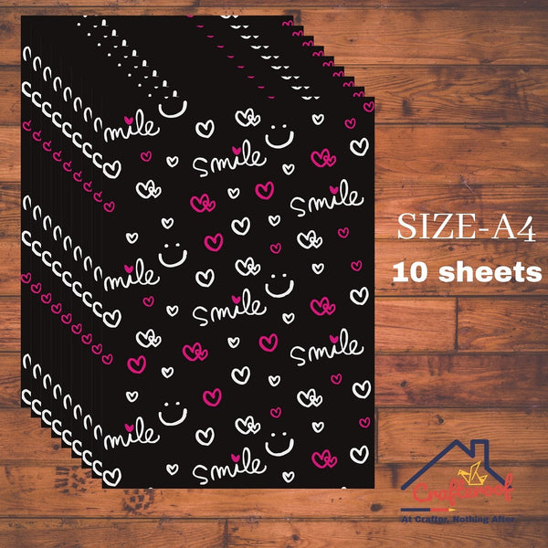 Smile - A4 Designer Sheet