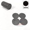 30mm Black Magnets -20pc