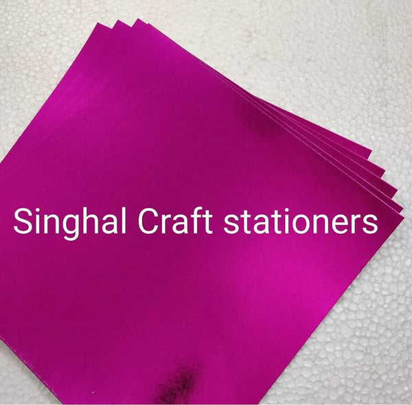 Pink Mirror Cardstock-12*12 inch