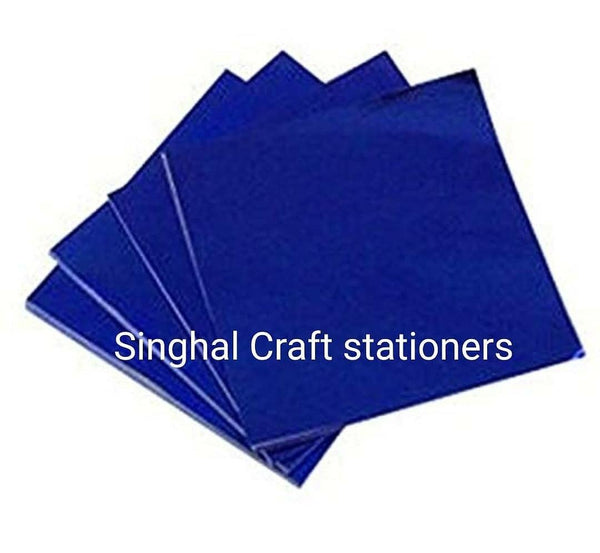 Blue Mirror Cardstock