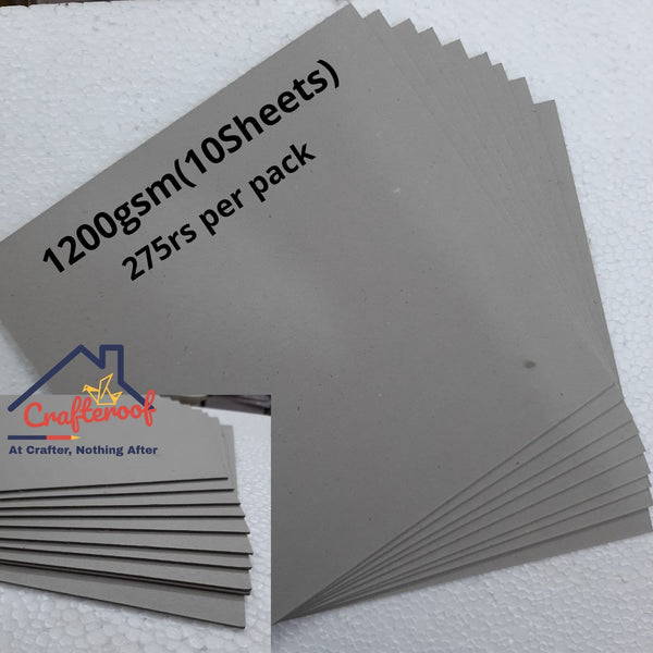 Chipboard 1200 GSM - 12x12 inch